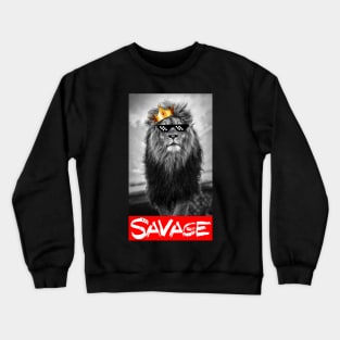 Savage Lion Crewneck Sweatshirt